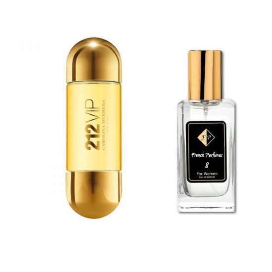 Nr8 kvepalai įkvėpti Carolina Herrera - 212 VIP 33 ml EDP FP8-33 French Perfumes