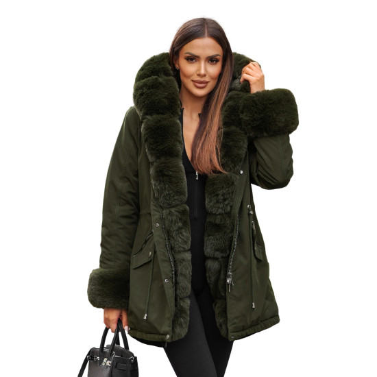 Naiste khaki värvi jakk Gibon JS/16M9062/136