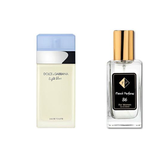 No36 smaržas, ko iedvesmojis Dolce&Gabbana - Light Blue 60 ml EDP FP36-60 French Perfumes