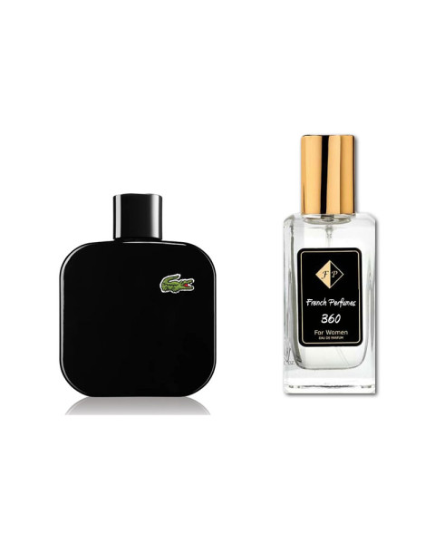 Nr360 kvepalai įkvėpti  Lacoste - L.12.12. Noir 60 ml EDP