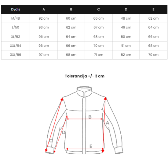 Vyriška juodos spalvos žieminė striukė Fred JS/25M9803/392