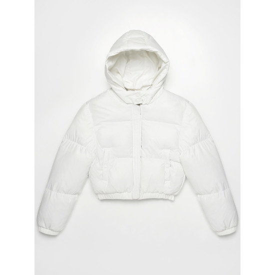 Balta žieminė moteriška striukė Jenner JS/5M3260/281 - Moterims Balta žieminė moteriška striukė Jenner JS/5M3260/281