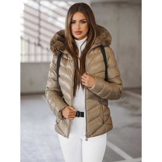 Ruda blizgi moteriška striukė Alexa JS/5M3138/62Z