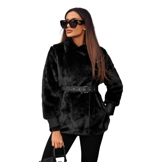 Juoda striukė Kylie JS/11Z8075Z - Moterims Juoda striukė Kylie JS/11Z8075Z