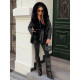 Black winter jacket for women Adel JS/11Z8090Z - For women Black winter jacket for women Adel JS/11Z8090Z