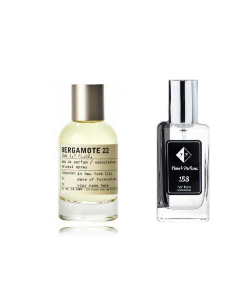 Nr153 kvepalai įkvėpti Le Labo - Bergamote 22  33 ml EDP (UNISEX)