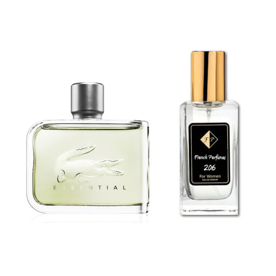 Nr206 kvepalai įkvėpti Lacoste - Essential 33 ml EDP FP206-33 - French Perfumes Nr206 kvepalai įkvėpti Lacoste - Essential 33 ml EDP FP206-33 French Perfumes