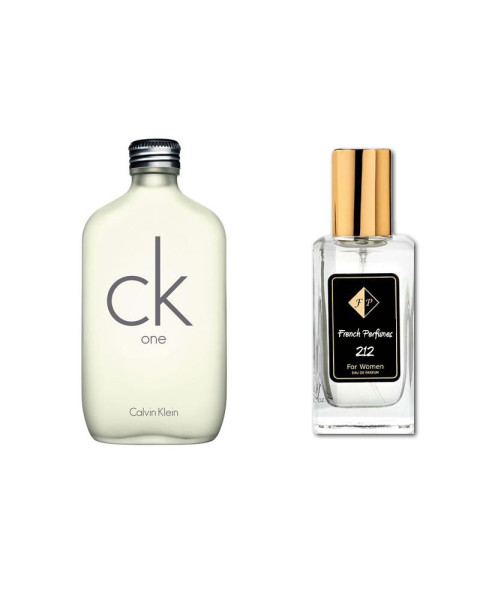 Nr212 kvepalai įkvėpti Calvin Klein - C.K. One 33 ml EDP (UNISEX)