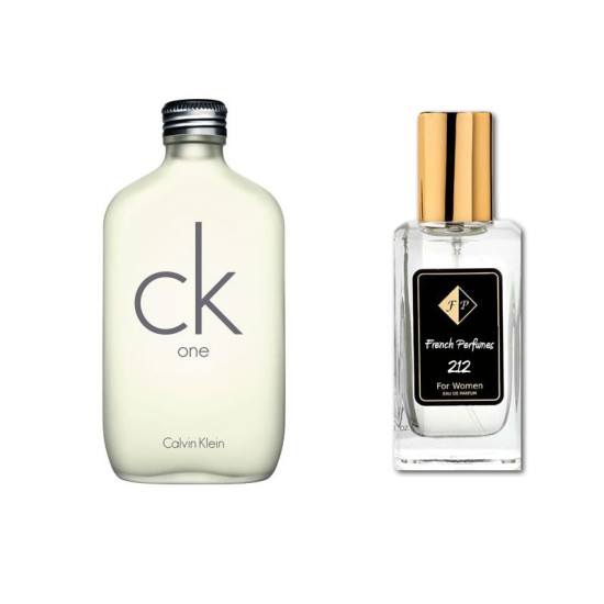 Nr212 kvepalai įkvėpti Calvin Klein - C.K. One 104 ml EDP (UNISEX) FP212-104 - French Perfumes Nr212 kvepalai įkvėpti Calvin Klein - C.K. One 104 ml EDP (UNISEX) FP212-104 French Perfumes