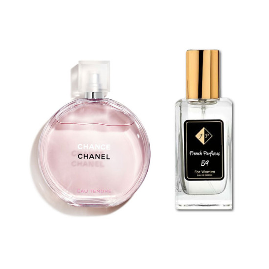 Nr59 kvepalai įkvėpti Chanel – Chance eau Tendre 60 ml EDP FP59-60 - French Perfumes Nr59 kvepalai įkvėpti Chanel – Chance eau Tendre 60 ml EDP FP59-60 French Perfumes