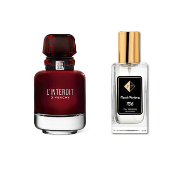 No756 perfume inspired by Givenchy L'Interdit Rouge 33 ml EDP