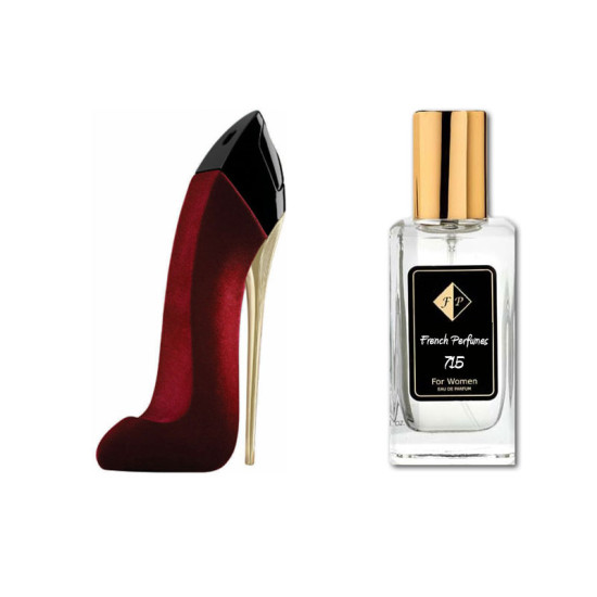 Nr715 perfume inspired by Herrera - Good Girl Velvet Fatale 33 ml EDP FP715-33 - French Perfumes Nr715 perfume inspired by Herrera - Good Girl Velvet Fatale 33 ml EDP FP715-33 French Perfumes