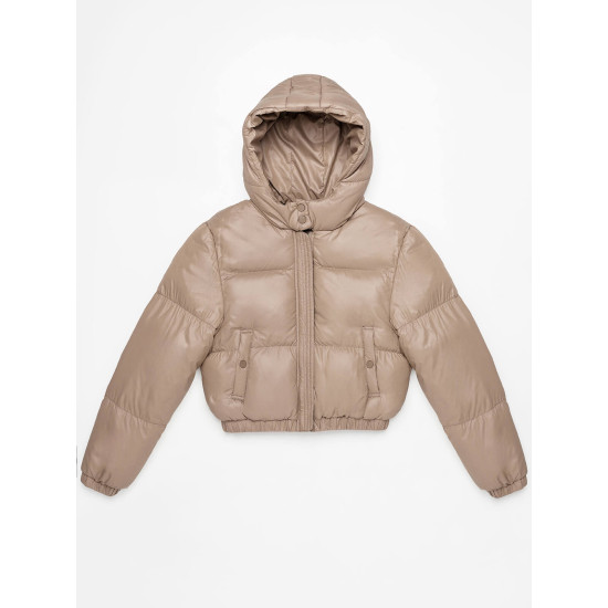 Ruda žieminė moteriška striukė Jenner JS/5M3260/84 - Moterims Ruda žieminė moteriška striukė Jenner JS/5M3260/84