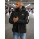Men's black winter jacket Lorenzo JS/57M7503/392 - Men's Jackets and Coats Men's black winter jacket Lorenzo JS/57M7503/392