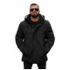 Men's black winter jacket Mason JS/5M3223/392 - Men's Jackets and Coats Men's black winter jacket Mason JS/5M3223/392
