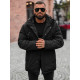 Men's black winter jacket Mason JS/5M3223/392 - Men's Jackets and Coats Men's black winter jacket Mason JS/5M3223/392