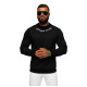Men's black jumper All eyes on me O/P2027Z - Men's Sweaters| Sweaters online Men's black jumper All eyes on me O/P2027Z