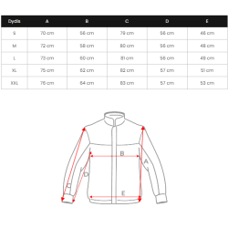Žieminė balta vyriška striukė Vitor