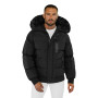 Men's black winter jacket Vitor