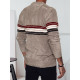 Men's brown jumper Fimol WX2282 - For men Men's brown jumper Fimol WX2282
