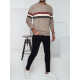 Men's brown jumper Fimol WX2282 - For men Men's brown jumper Fimol WX2282
