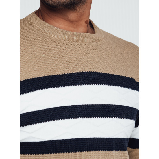 Men's brown jumper Firol WX2246 - For men Men's brown jumper Firol WX2246