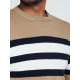 Men's brown jumper Firol WX2246 - For men Men's brown jumper Firol WX2246