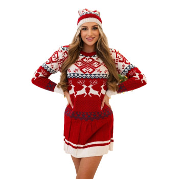 Женский рождественский комплект из 3 предметов Christmas