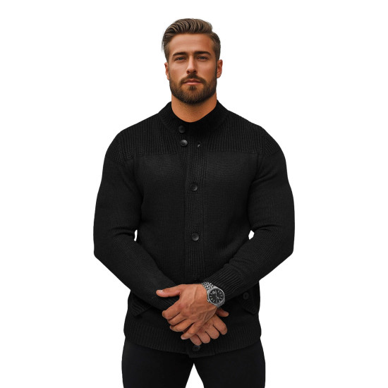 Black sweater Artir NB/MM6011/4 - For men Black sweater Artir NB/MM6011/4