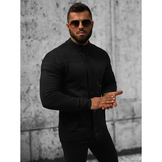 Black sweater Artir NB/MM6011/4 - For men Black sweater Artir NB/MM6011/4