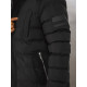 Men's black winter jacket Tulen JS/5M3122/392Z - Men's Jackets and Coats Men's black winter jacket Tulen JS/5M3122/392Z