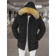 Men's black winter jacket Tulen JS/5M3122/392Z - Men's Jackets and Coats Men's black winter jacket Tulen JS/5M3122/392Z