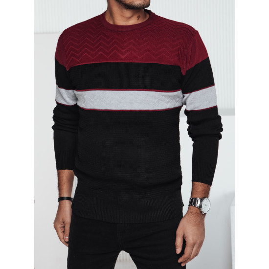 Men's black jumper Ovin WX2283 - For men Men's black jumper Ovin WX2283