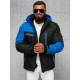 Men's blue jacket Sater JS/91M9903/184Z - Men's Jackets and Coats Men's blue jacket Sater JS/91M9903/184Z