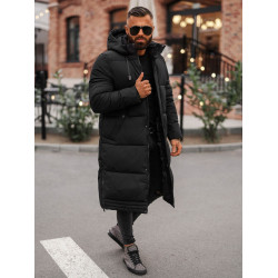 Vyriška juoda žieminė striukė Bruno