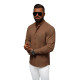 Men's brown shirt Sumel O/V104Z - For men Men's brown shirt Sumel O/V104Z