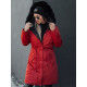 Red women's reversible jacket Adnel TY4588 - For women Red women's reversible jacket Adnel TY4588