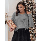 Women's grey jumper Bow MY2354 - For women Women's grey jumper Bow MY2354