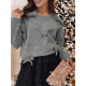 Women's grey jumper Bow MY2354 - For women Women's grey jumper Bow MY2354