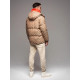 Men's brown winter jacket Emio V2 OM-JAHP-0195 - Men's Jackets and Coats Men's brown winter jacket Emio V2 OM-JAHP-0195