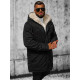 Men's black winter jacket Optin JS/5M3123/392 - Men's Jackets and Coats Men's black winter jacket Optin JS/5M3123/392