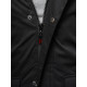 Men's black winter jacket Optin JS/5M3123/392 - Men's Jackets and Coats Men's black winter jacket Optin JS/5M3123/392