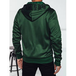 Žalias vyriškas džemperis Ziper