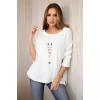 Women's white blouse Lori