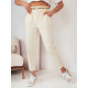 Women's trousers white Erli UY2029 - Jeans and Trousers Women's trousers white Erli UY2029