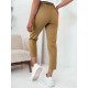 Women's trousers brown Erli UY2099 - Jeans and Trousers Women's trousers brown Erli UY2099