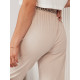 Women's trousers light brown Erli UY2027 - Jeans and Trousers Women's trousers light brown Erli UY2027
