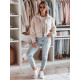 Rusva moteriška oversize bomber striukė Milina TY4793 - Moterims Rusva moteriška oversize bomber striukė Milina TY4793