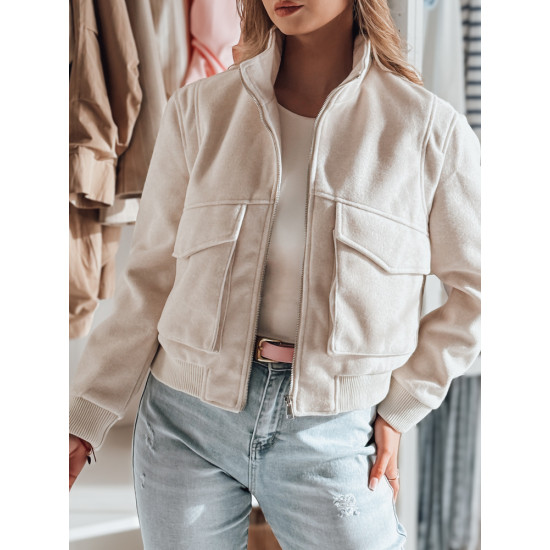 Rusva moteriška oversize bomber striukė Milina TY4793 - Moterims Rusva moteriška oversize bomber striukė Milina TY4793
