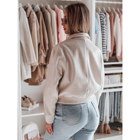 Rusva moteriška oversize bomber striukė Milina TY4793 - Moterims Rusva moteriška oversize bomber striukė Milina TY4793